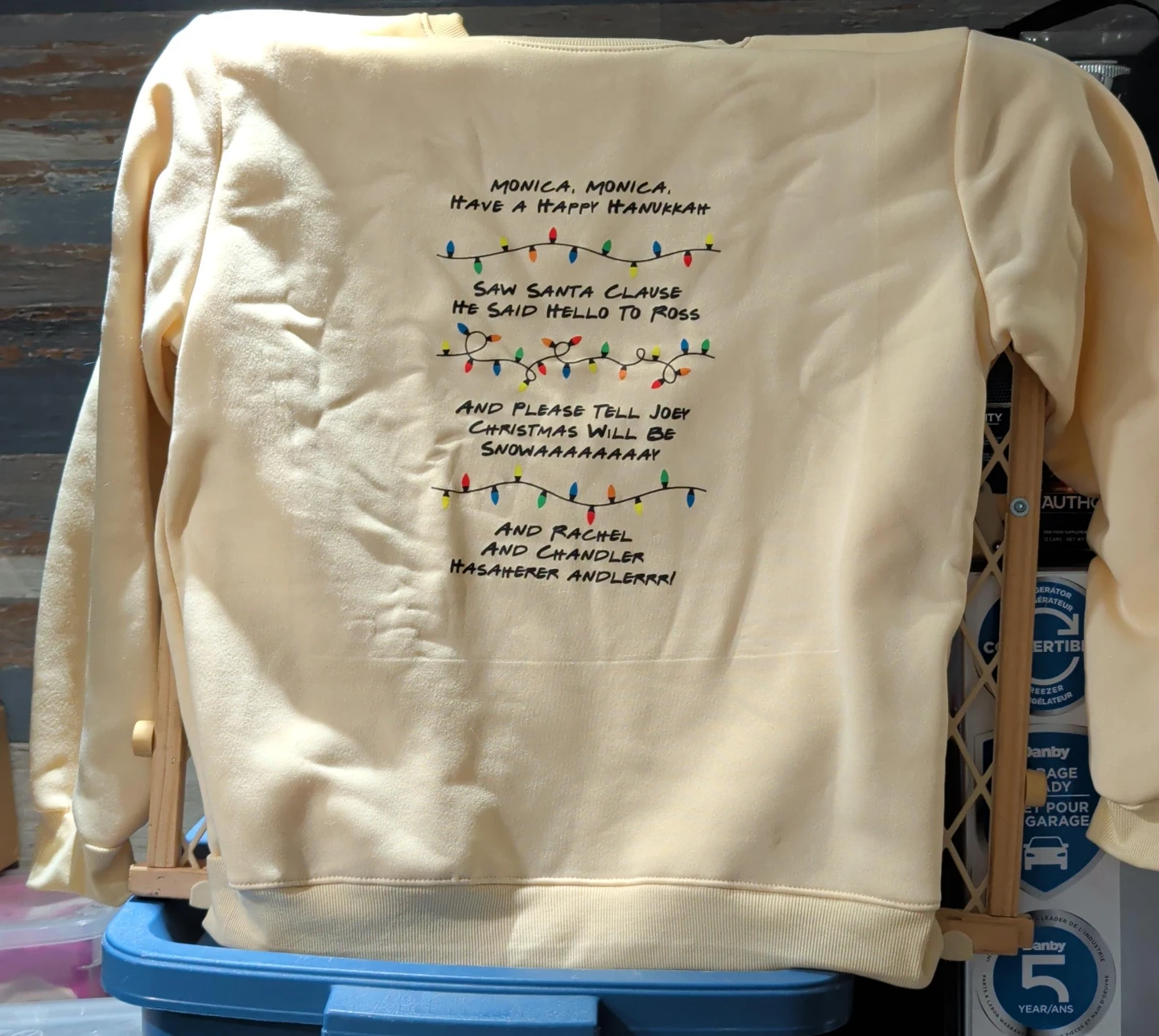 Friends Themed Christmas Sweatshirt