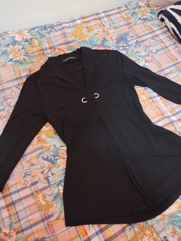 Black Long Sleeve Top
