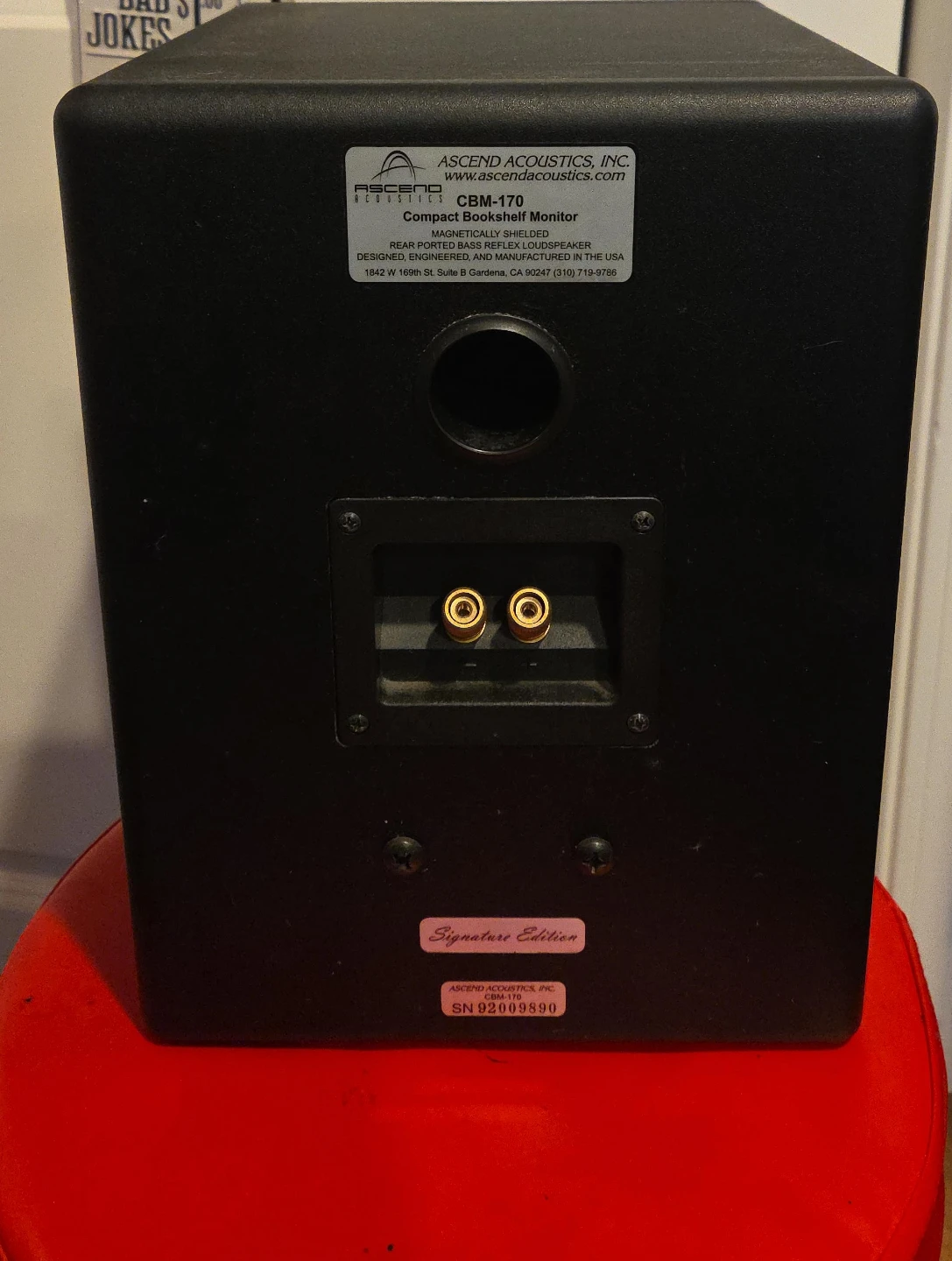 Ascend Acoustics CBM-170 Compact Bookshelf Monitor
