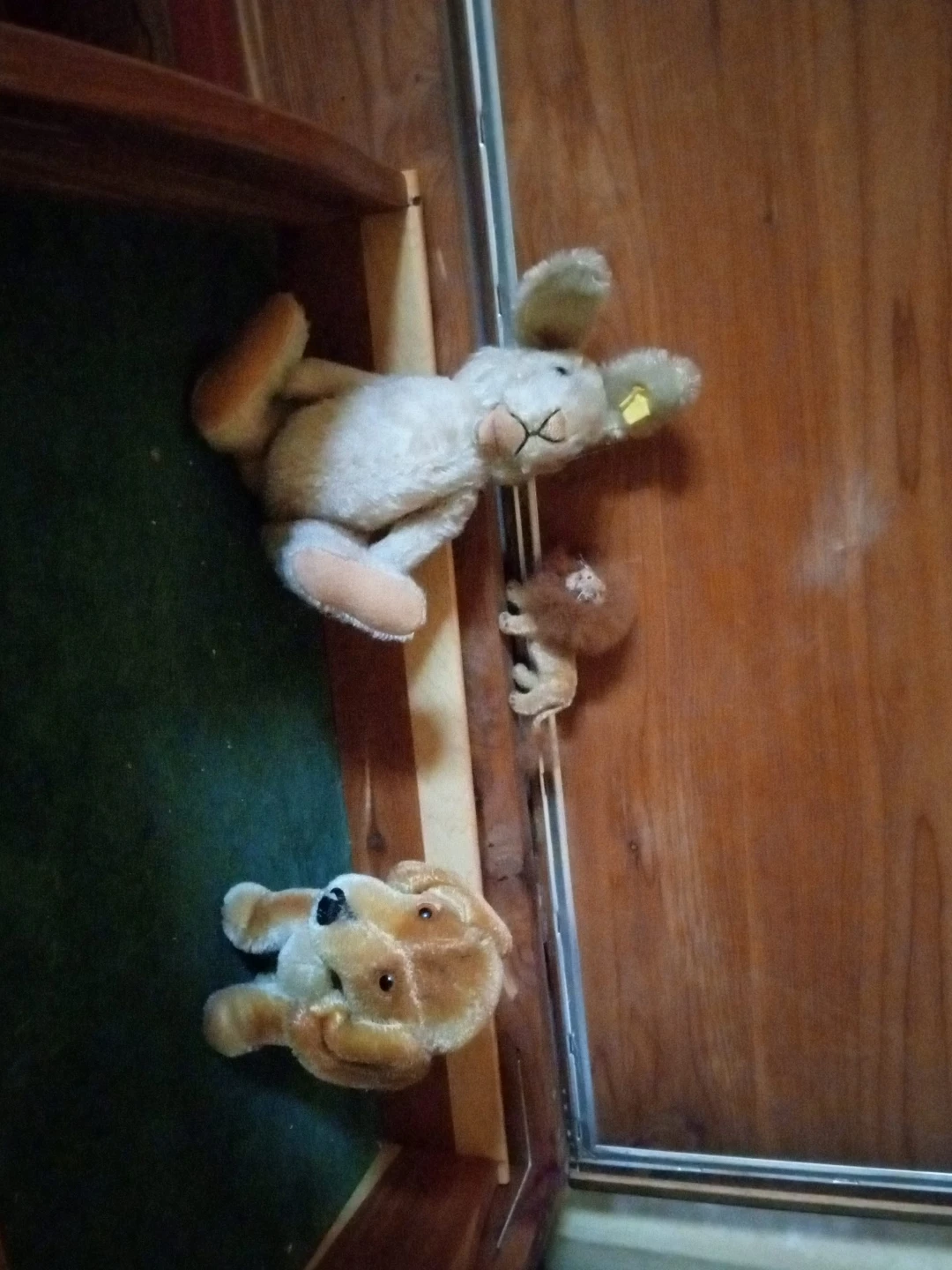 Stuffed Rabbit and Dog Plush Toys