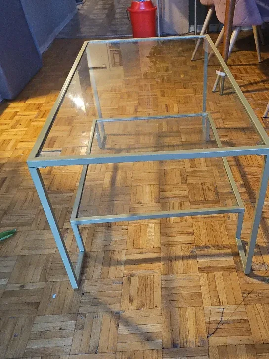 Glass Top Coffee Table