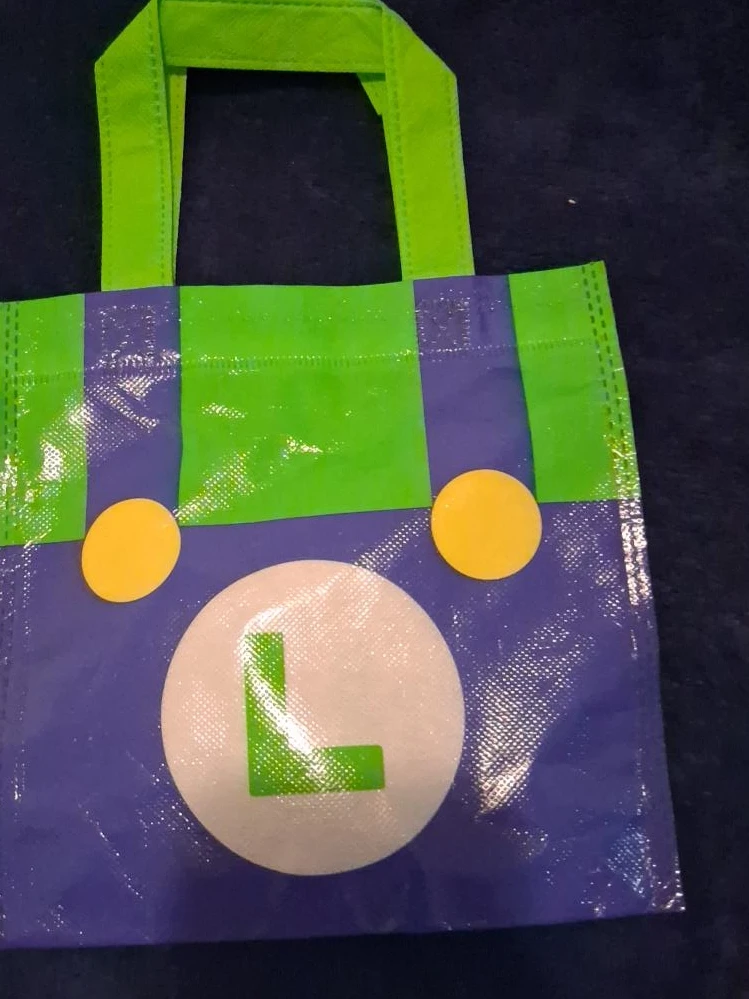 Luigi Inspired Reusable Shopping Bag
