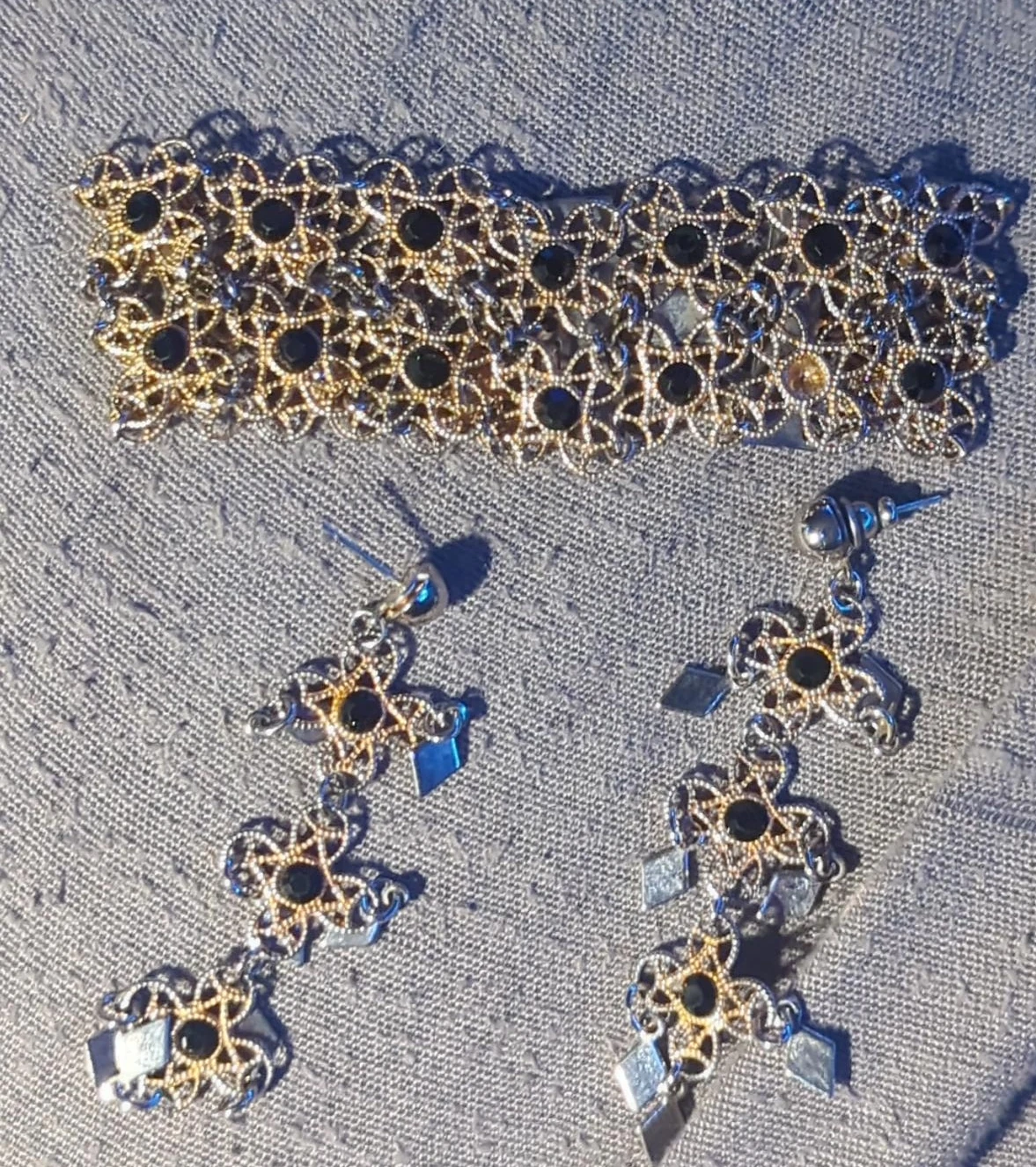 Bracelet and Earrings Set