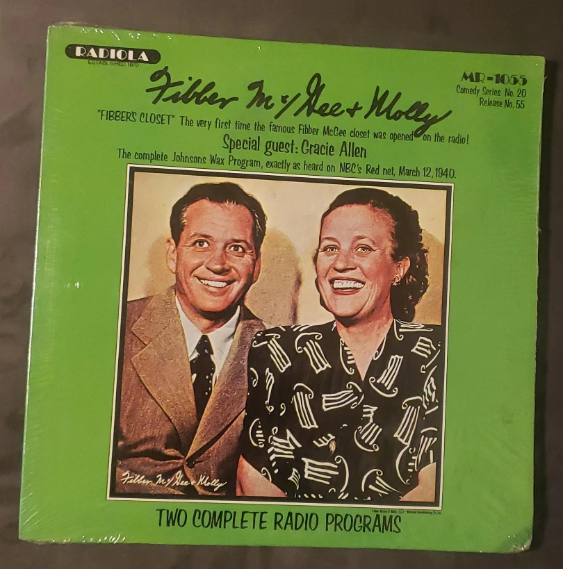 Fibber McGee & Molly Radiola Record thumbnail