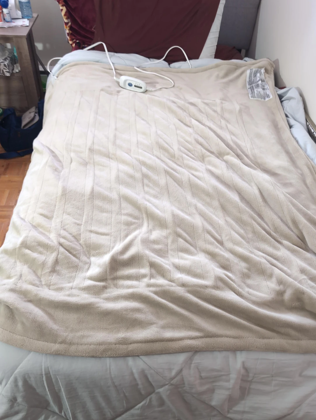 Heated Blanket - Beige🥕 thumbnail