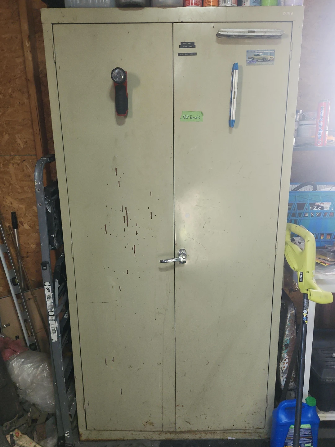 Used Metal Storage Cabinet