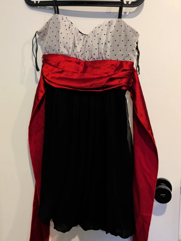 Black & Red Party Dress