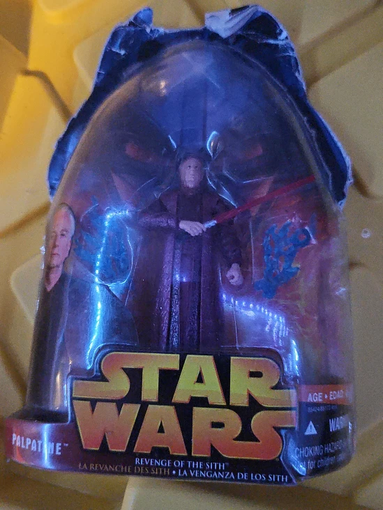Star Wars Revenge of the Sith Palpatine Action Figure thumbnail