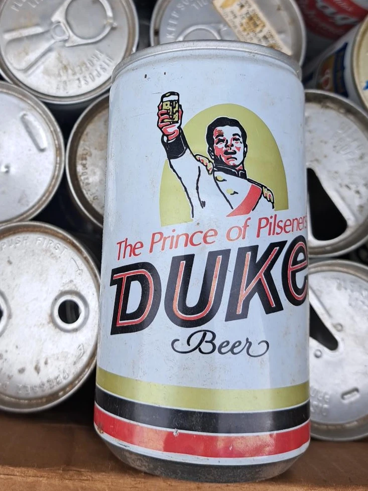 Duke Beer Can - Prince of Pilseners