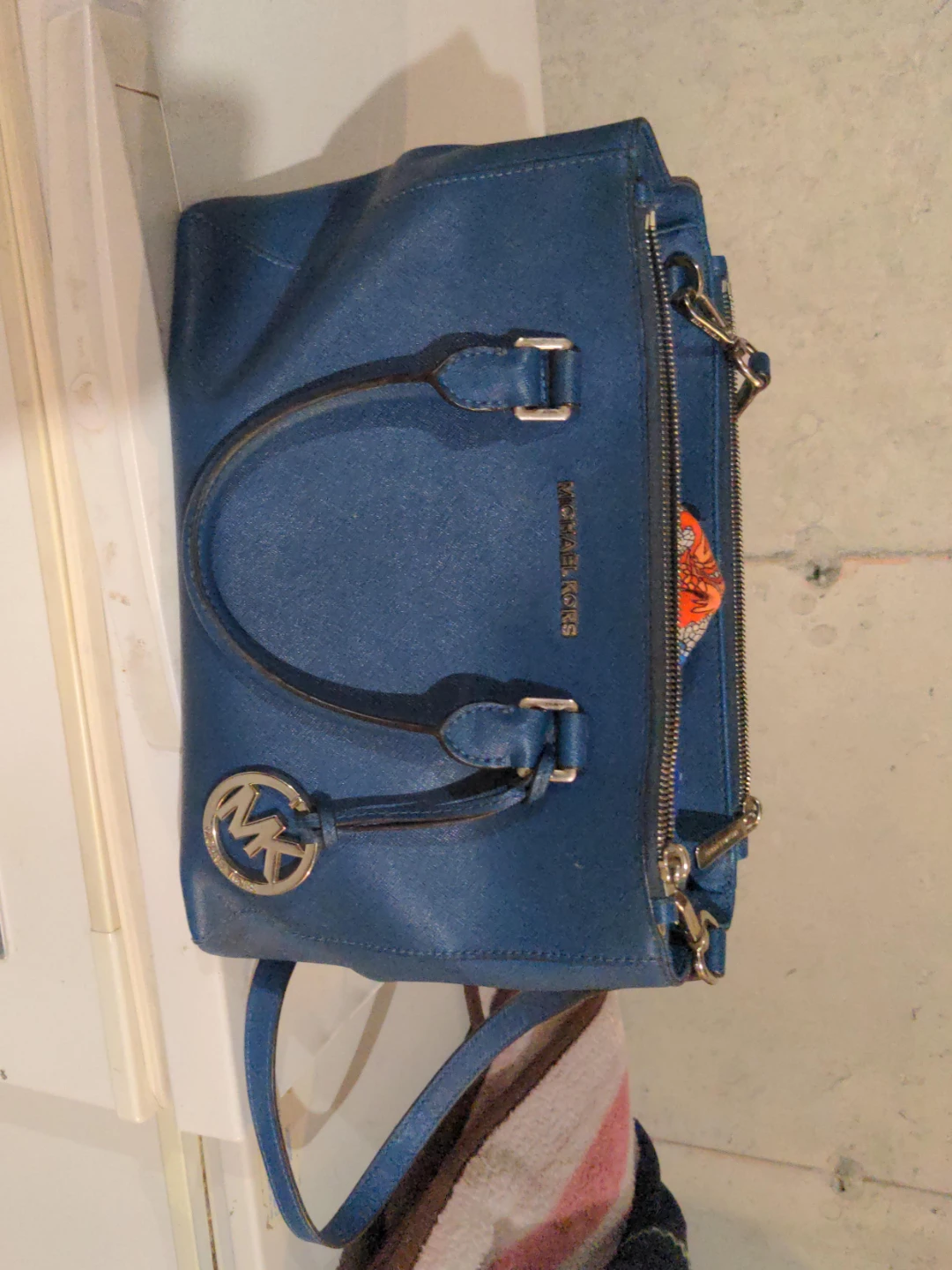 Michael Kors Blue Handbag