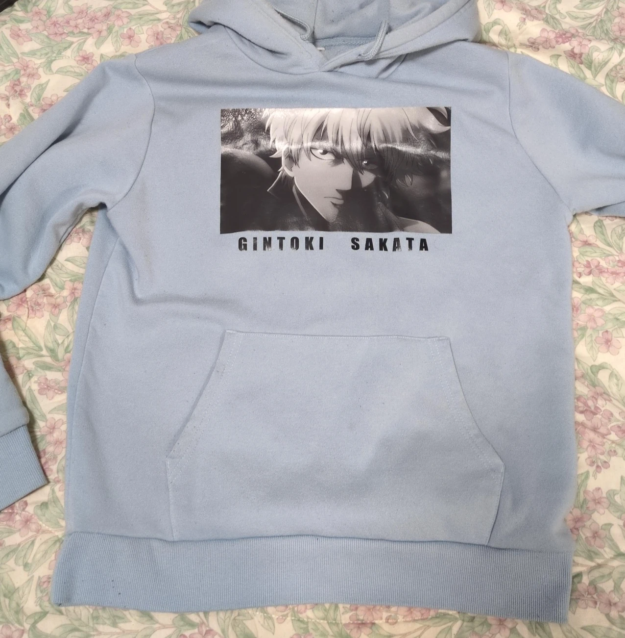 Gintoki Sakata Anime Hoodie - Size L