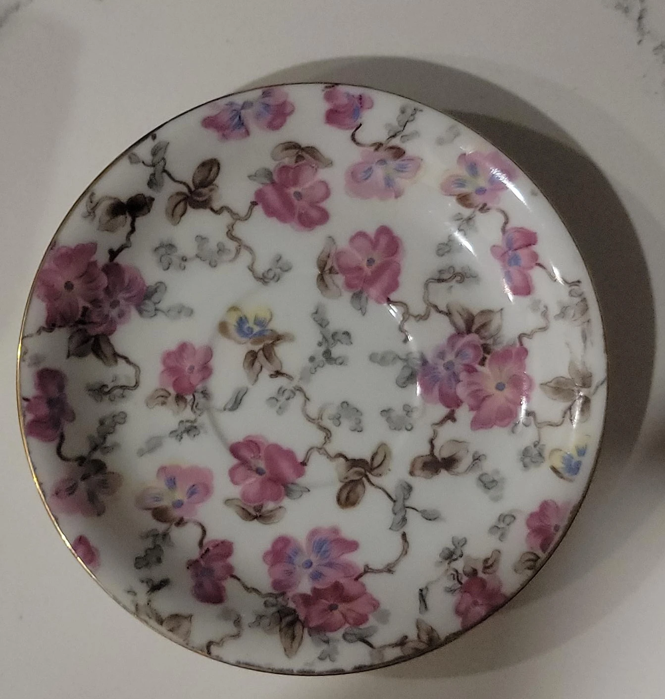 Floral Patterned Saucer thumbnail