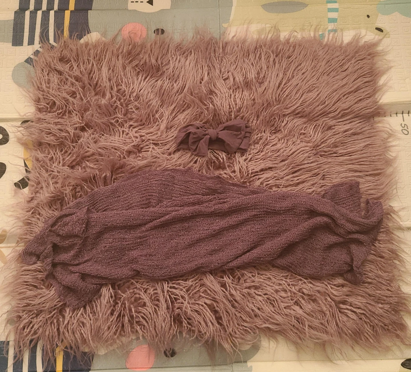 Purple Baby Photography Prop Set thumbnail