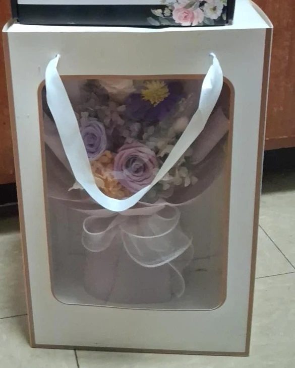 Preserved Flower Bouquet in Box