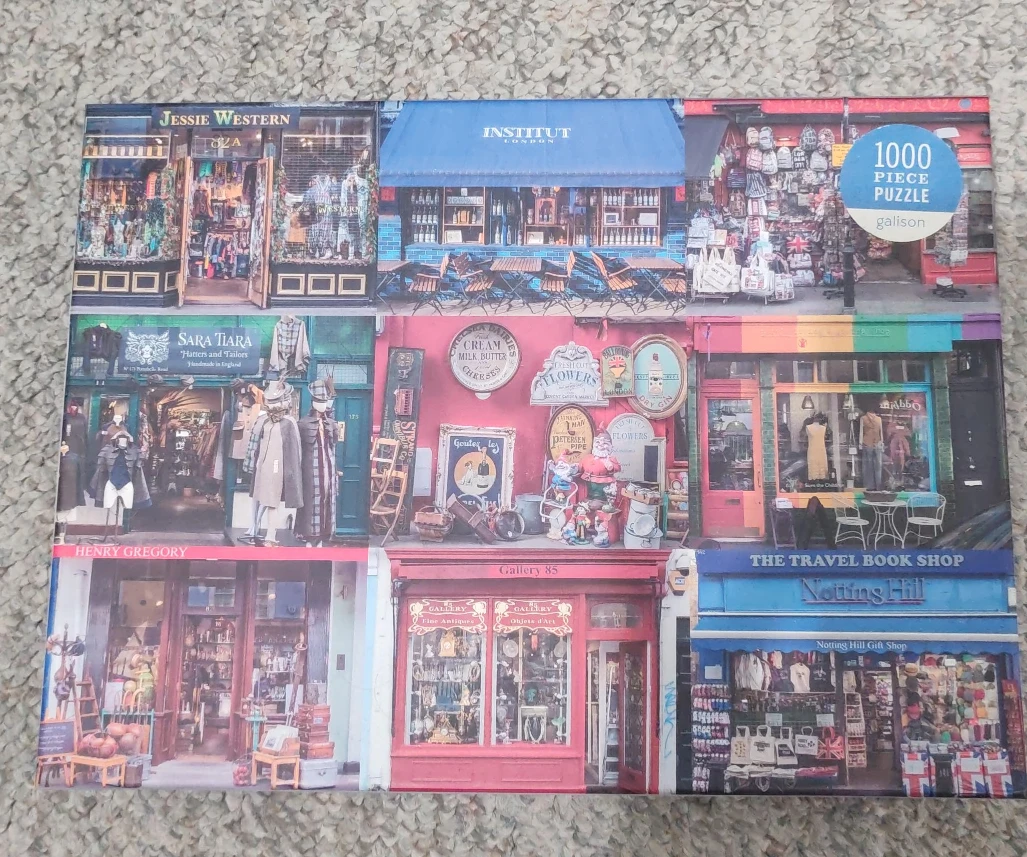 Galison 1000 Piece Jigsaw Puzzle