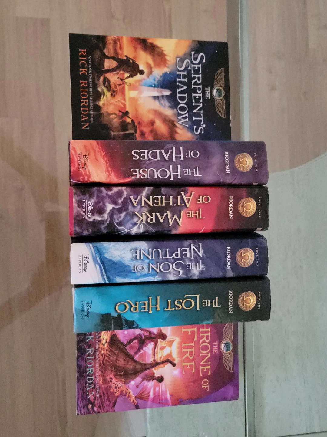 Rick Riordan Books - Heroes of Olympus & The Kane Chronicles thumbnail
