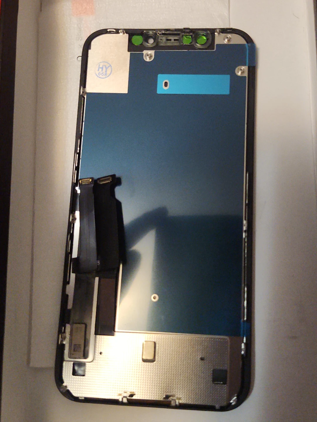 iPhone XR LCD Screen and Tempered Glass image indicator(3)