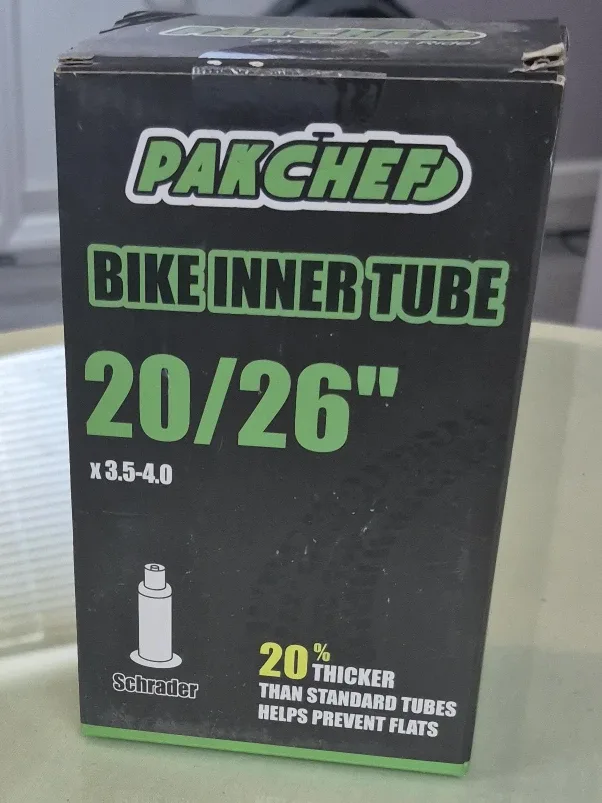 Pakchef Bike Inner Tube 20/26"
