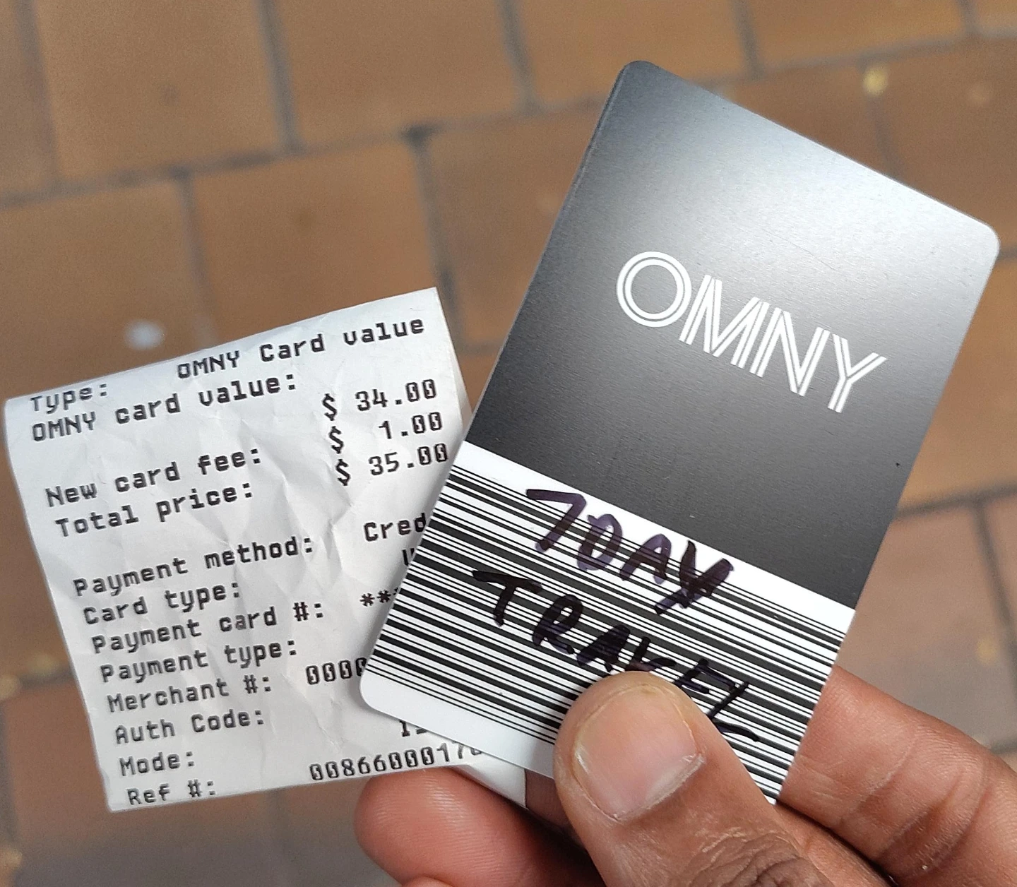 OMNY Card with $34 Value thumbnail