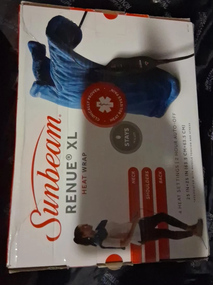 Sunbeam Renue XL Heat Wrap - Neck, Shoulders, Back