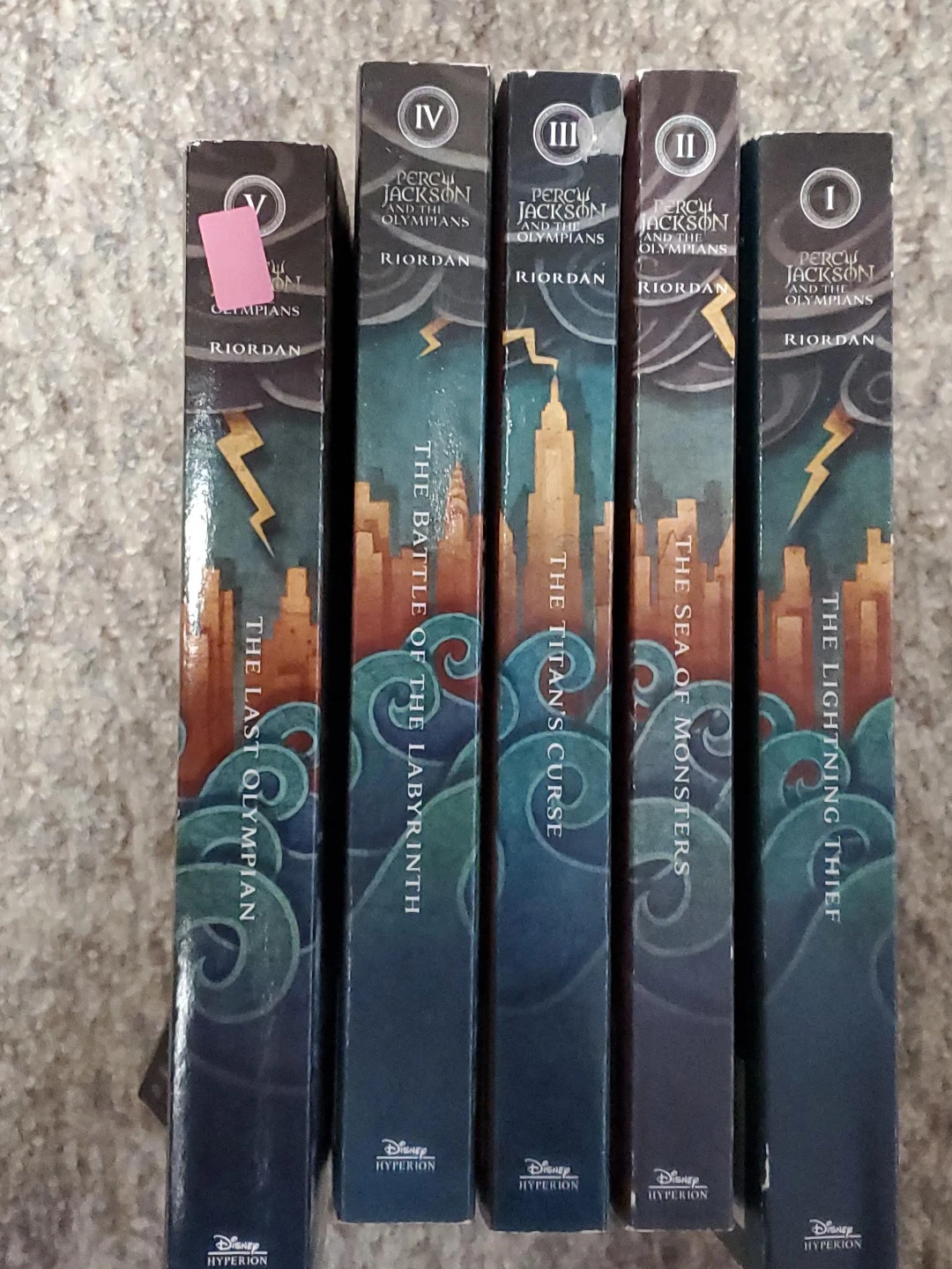 Percy Jackson & the Olympians - Complete Book Set thumbnail