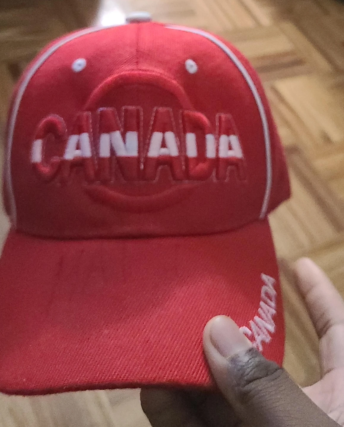 Canada Red Baseball Cap