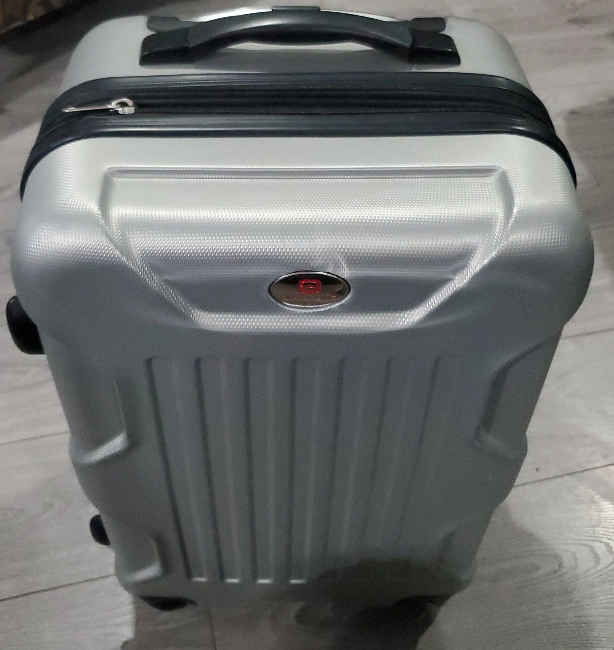 Outbound Silver Carry-On Suitcase