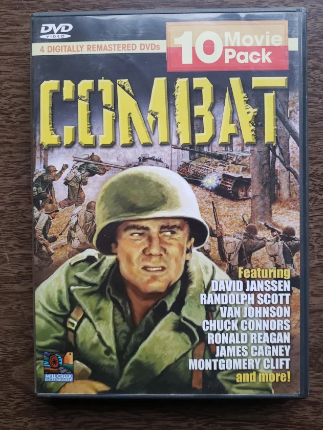 Combat 10 Movie Pack DVD thumbnail
