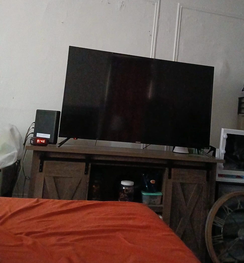 Black Television Set