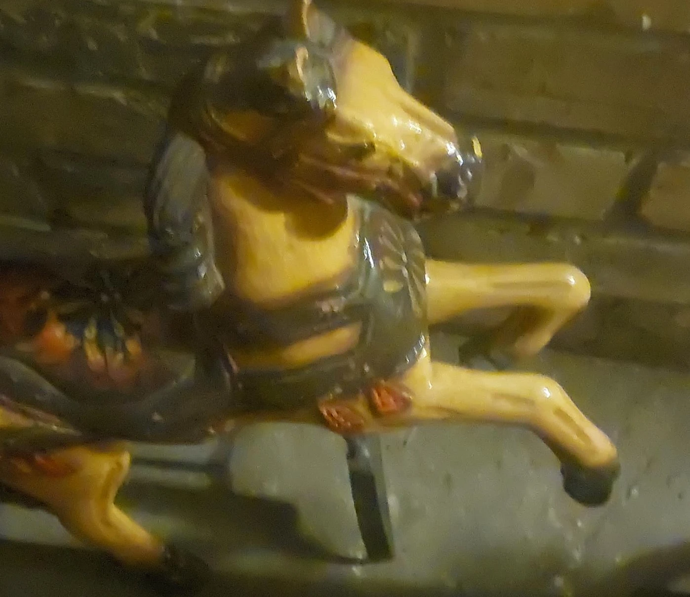 Vintage Carousel Horse Figurine