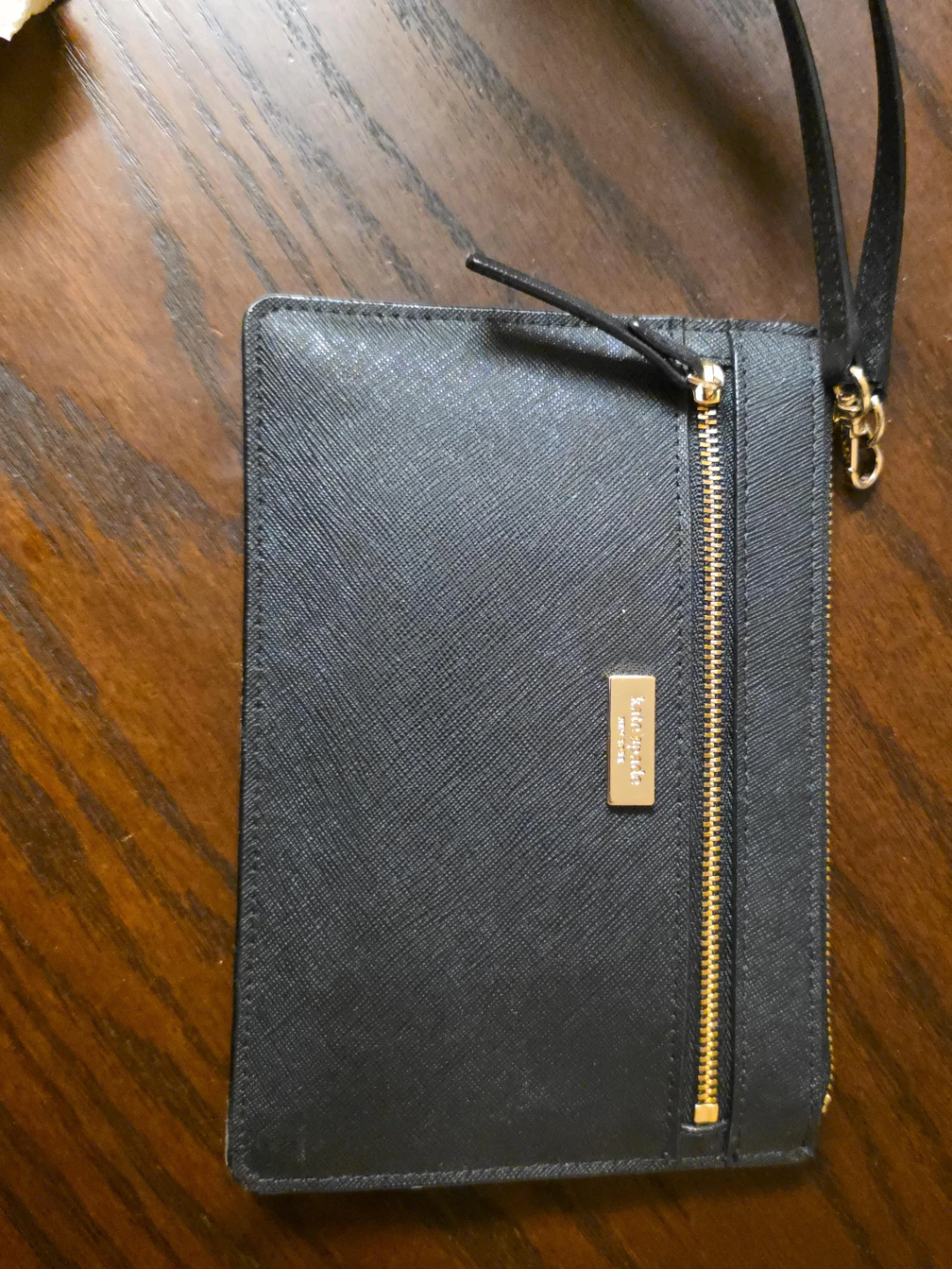 Kate Spade Black Wristlet
