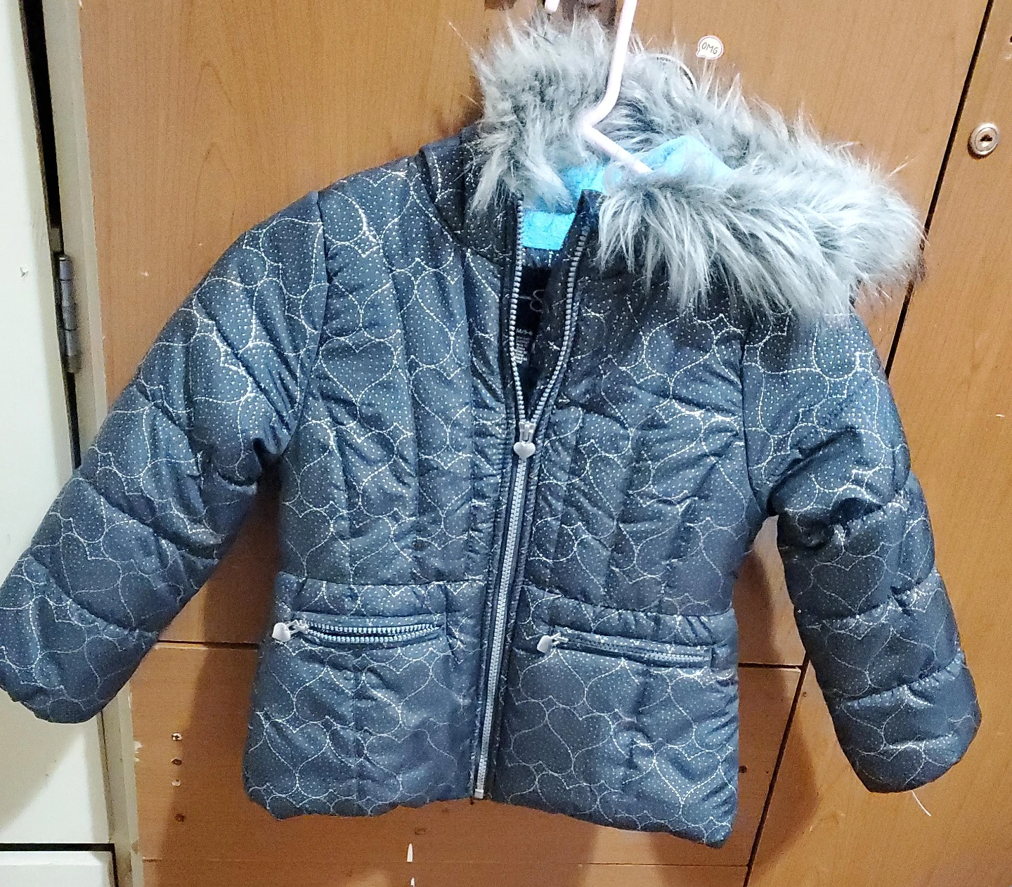 S&S Girls' Puffer Jacket - Size W/S 5/6