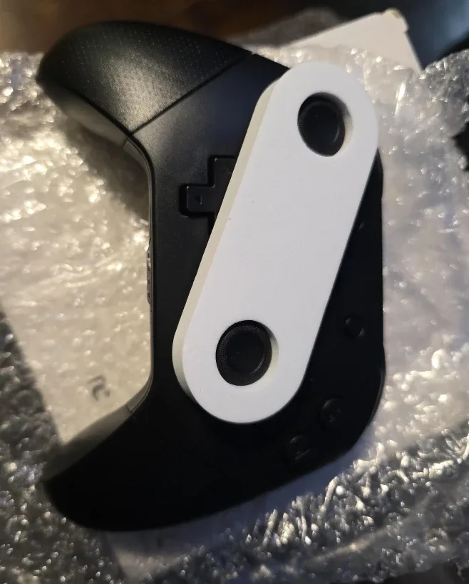 Controller with white attachment