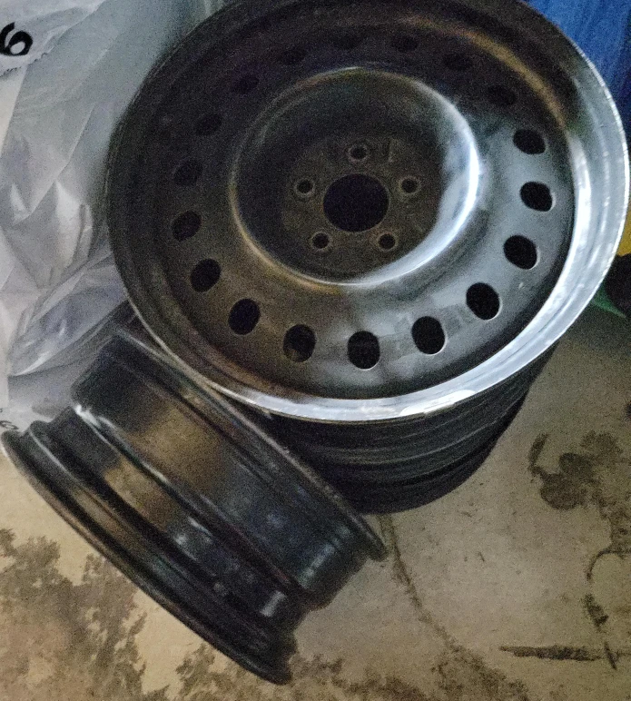 Set of Steel Rims
