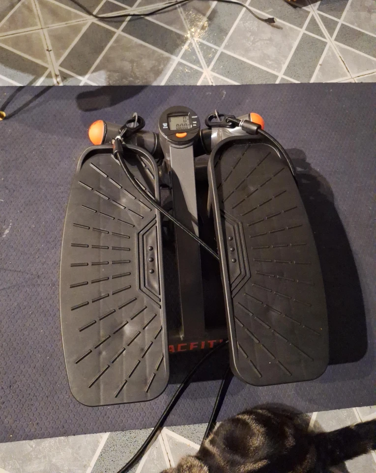 Spacefit Mini Stepper with Resistance Bands