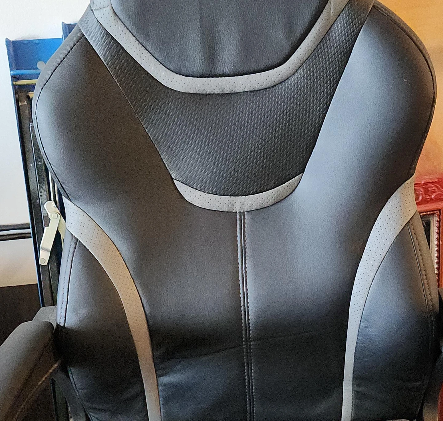 Black & Grey Gaming Chair thumbnail