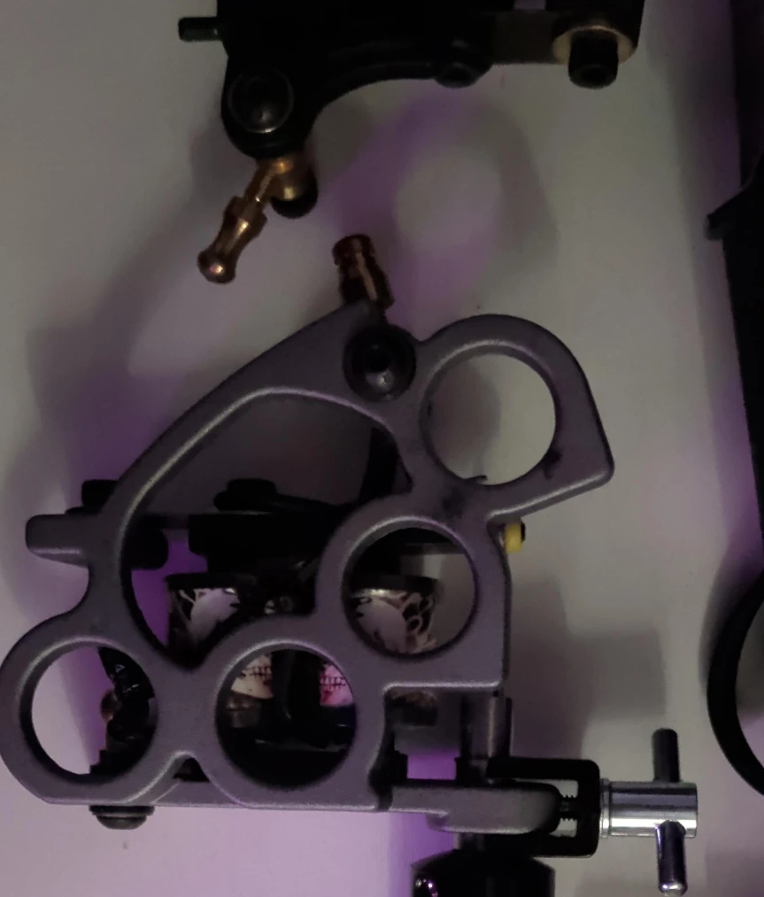 2 Tattoo Machines plus power supply with peddle