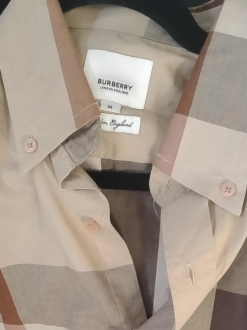 Burberry London England Button-Up Shirt - Size M
