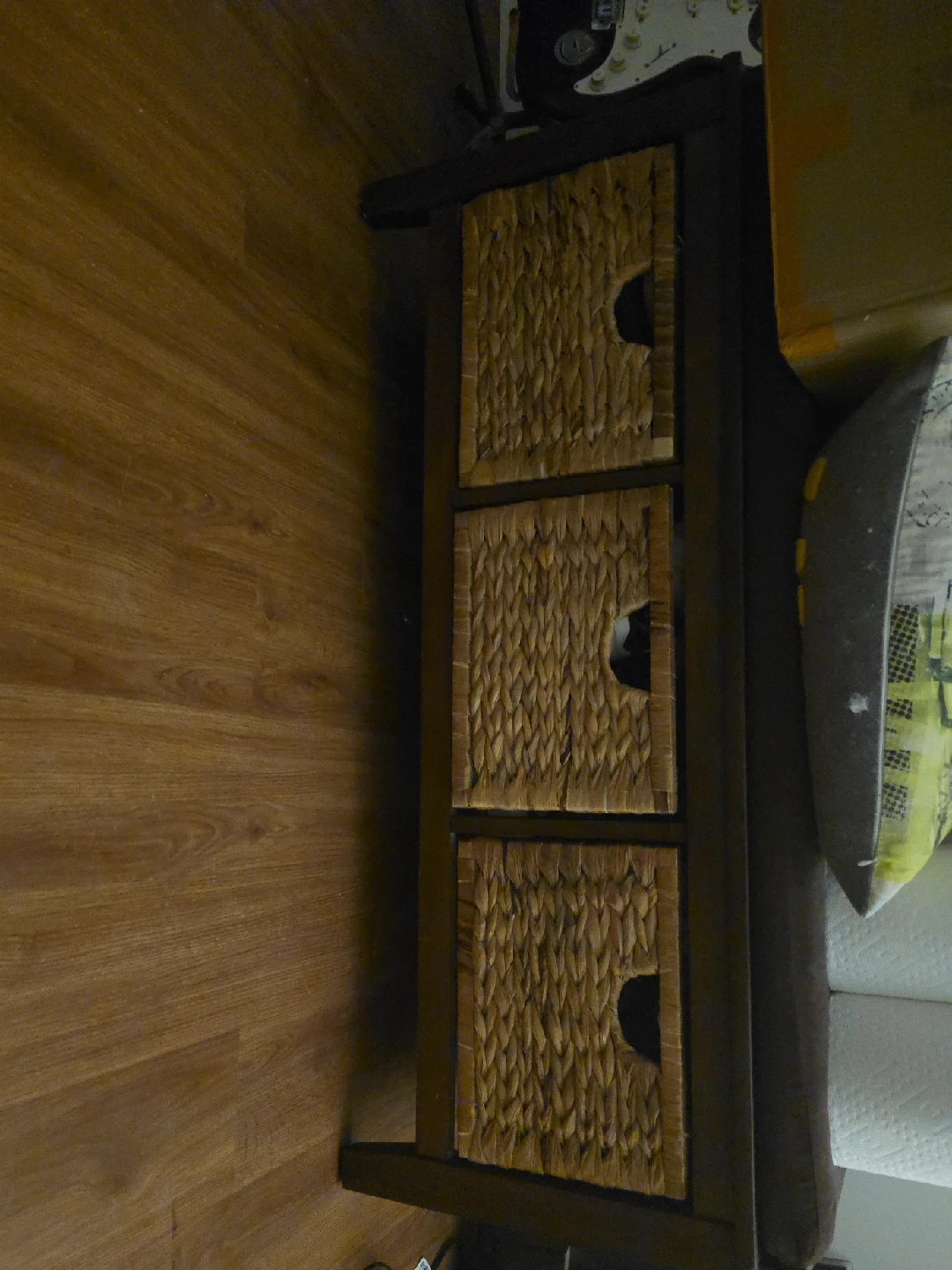 Wicker 3-Drawer Storage Unit thumbnail