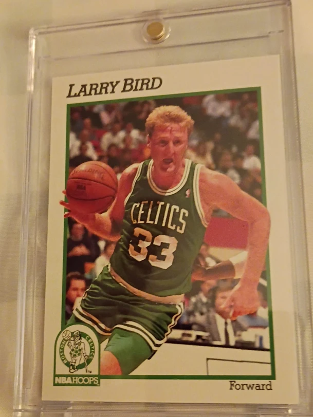 Larry Bird 1989-90 NBA Hoops Trading Card