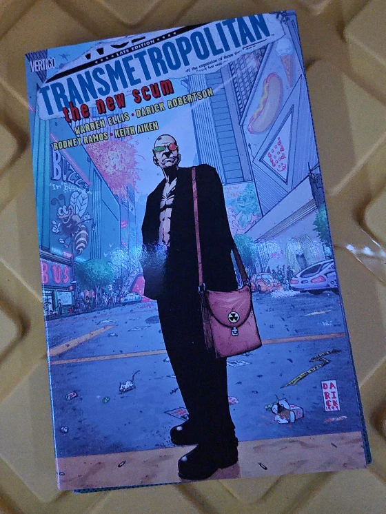 Transmetropolitan: The New Scum Comic Book thumbnail