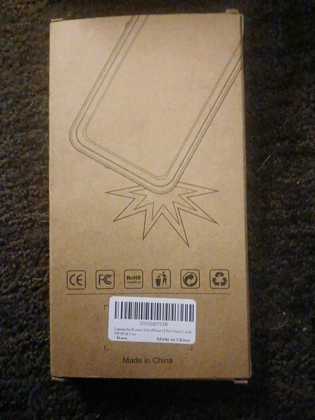 New Temdan iPhone 12/12 Pro Case