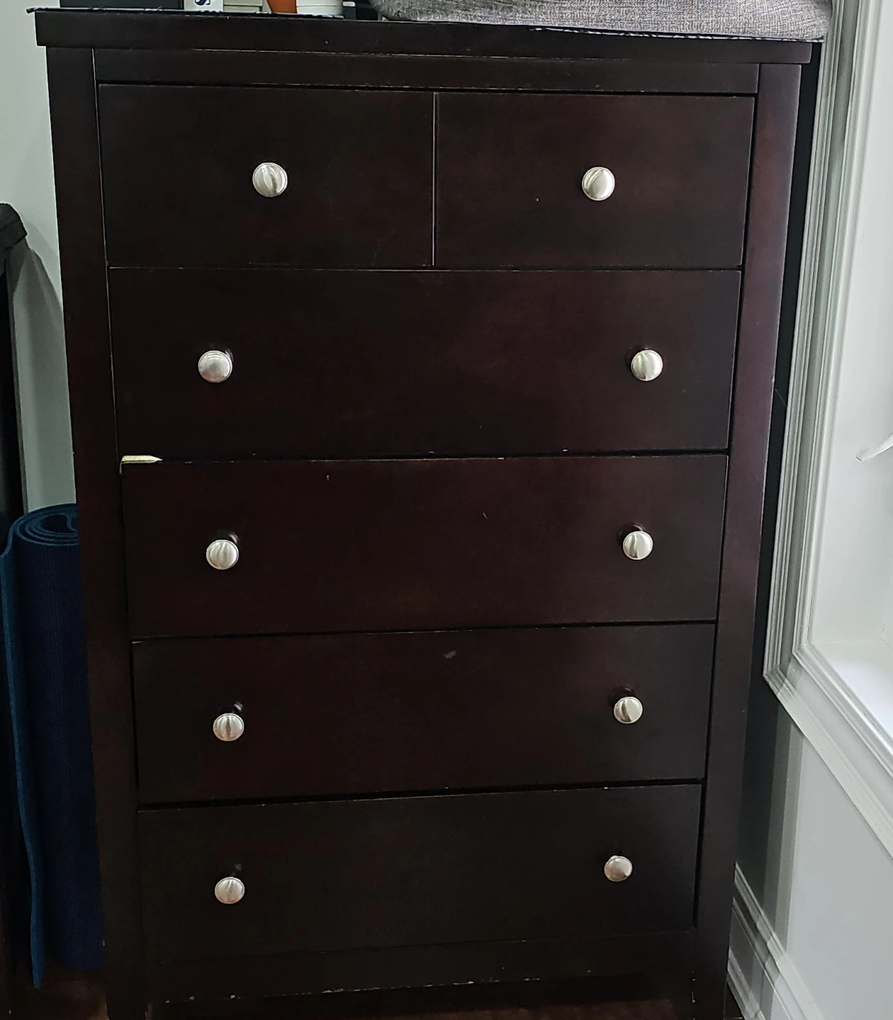 Dark Brown Wooden Dresser thumbnail