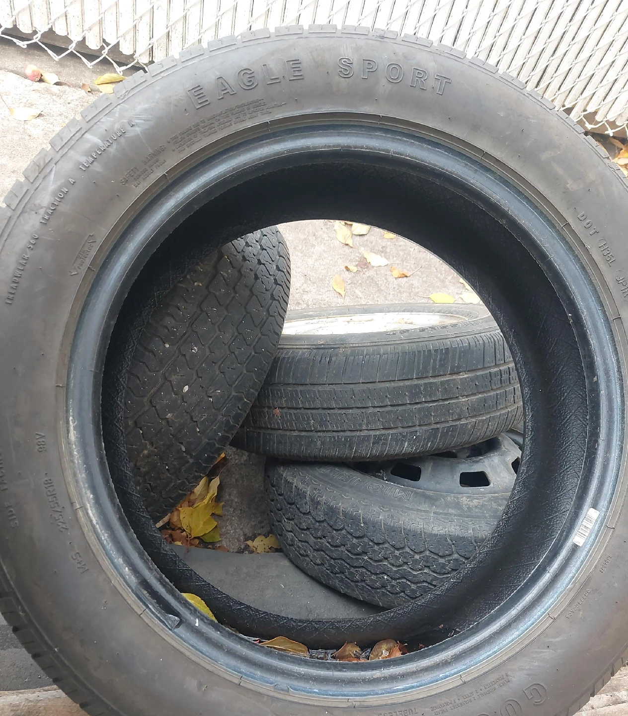 Goodyear Eagle Sport Tire 225/55R18