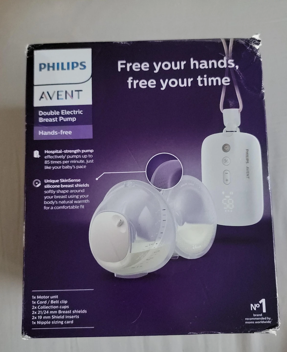 New - Philips Avent Double Electric Breast Pump thumbnail