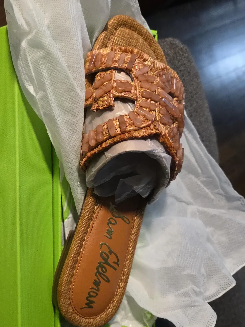 Sam Edelman Slide Sandals, Size 8