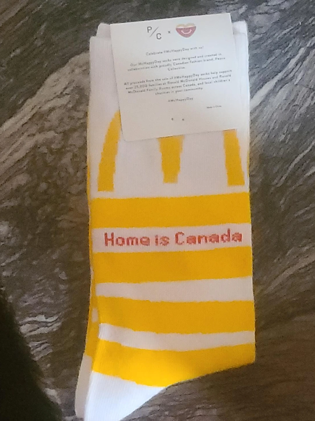 McDonald's McHappy Day Socks - New thumbnail