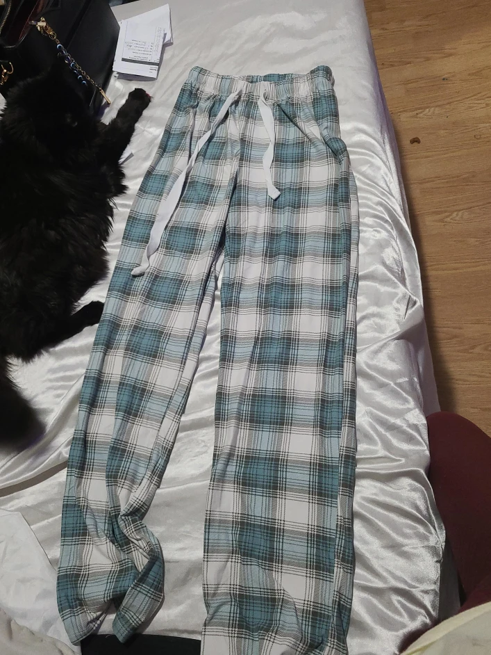 Rose + Vine Plaid Pajama Pants XS