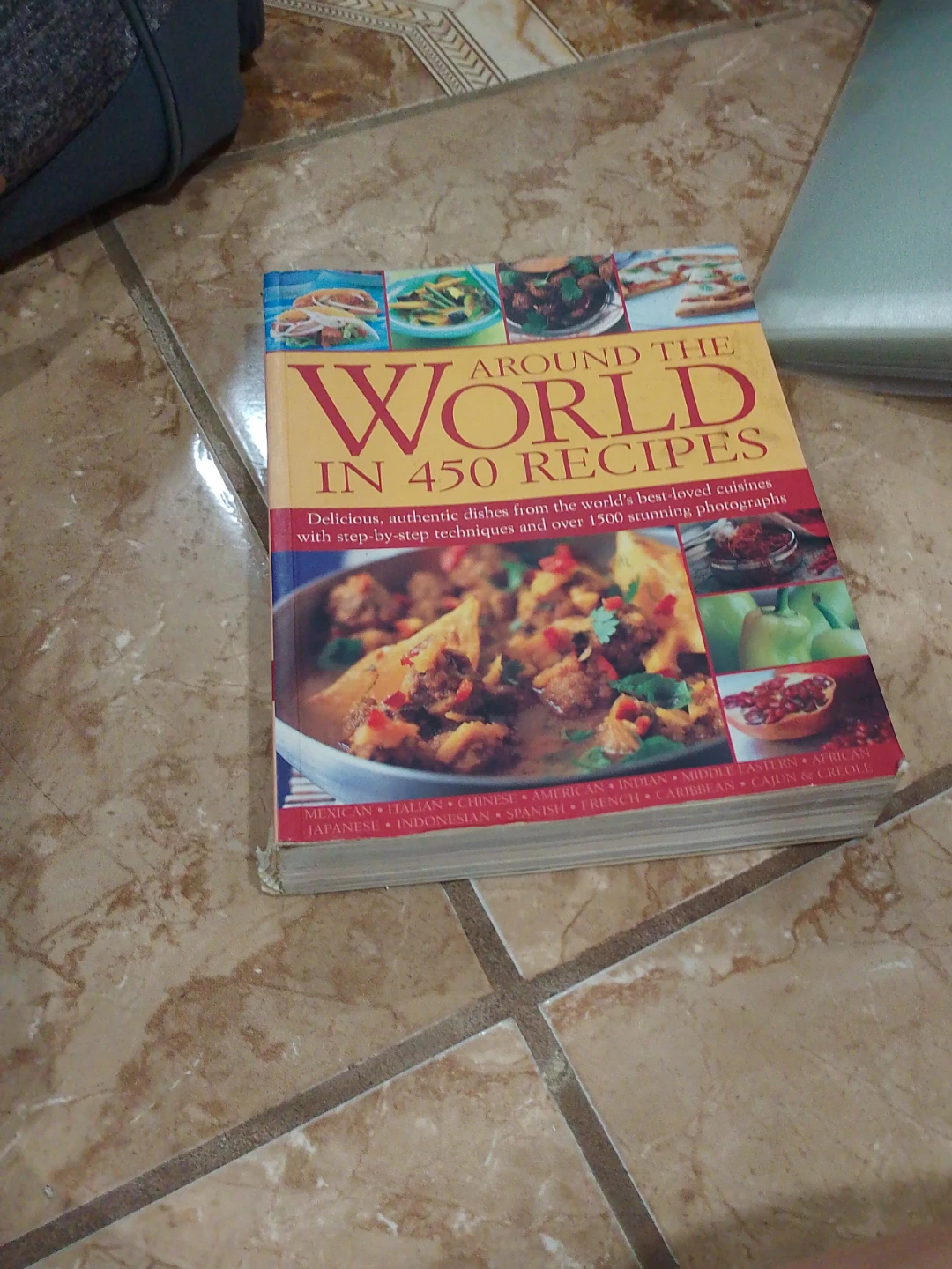 Around the World in 450 Recipes Cookbook