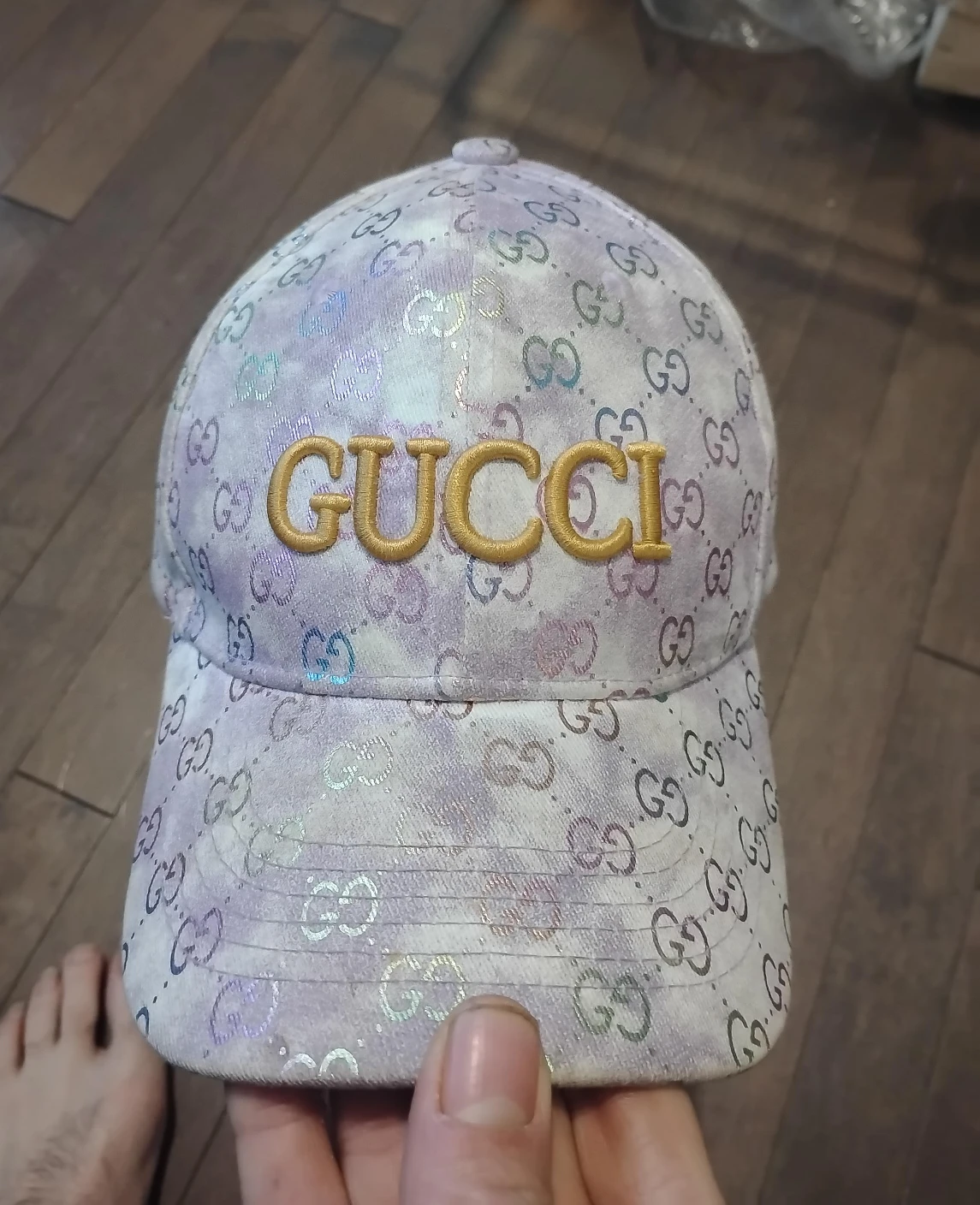 Gucci Patterned Baseball Cap